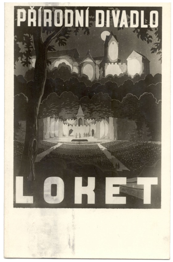 pohlednice Loket